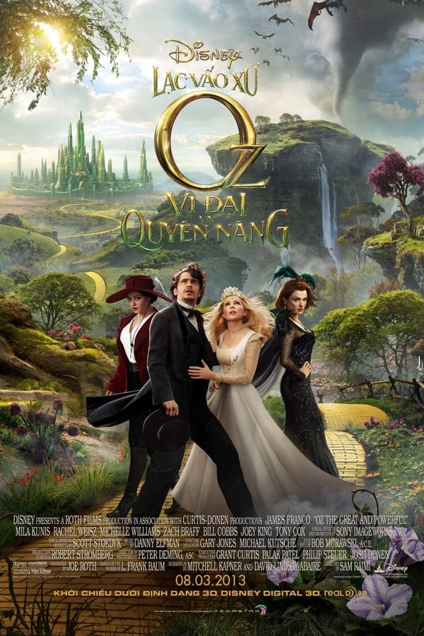 Phim Lạc Vào Xứ Oz Vĩ Đại và Quyền Năng - Oz the Great and Powerful