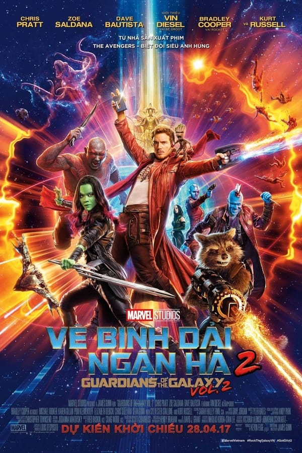 Phim Vệ Binh Dải Ngân Hà 2 - Guardians of the Galaxy Vol. 2