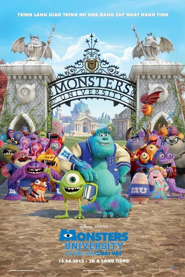 Phim Lò Đào Tạo Quái Vật - Monsters University