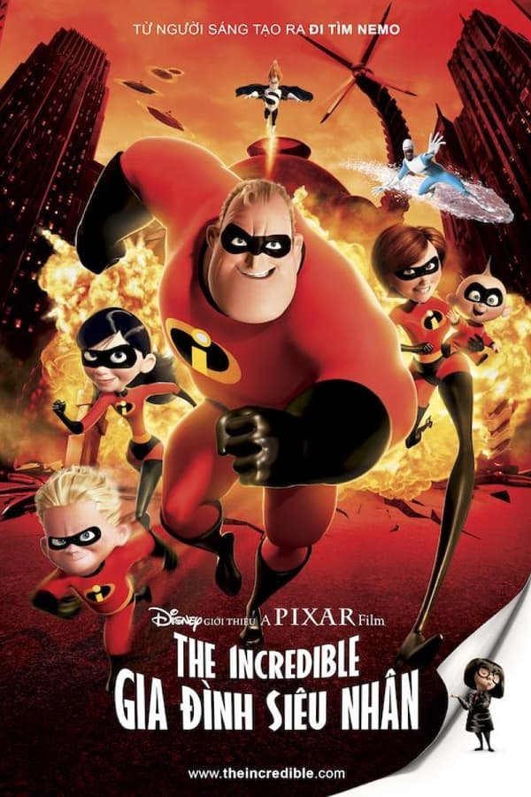 Phim Gia Đình Siêu Nhân - The Incredibles