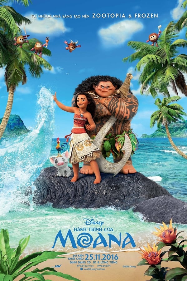 Phim Hành Trình Của Moana - Moana