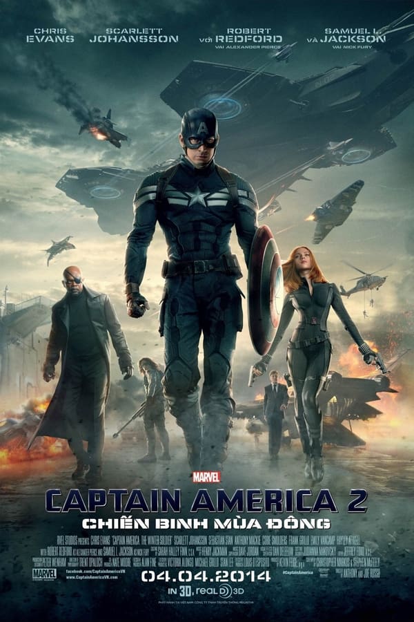 Phim Captain America 2: Chiến Binh Mùa Đông - The Winter Soldier