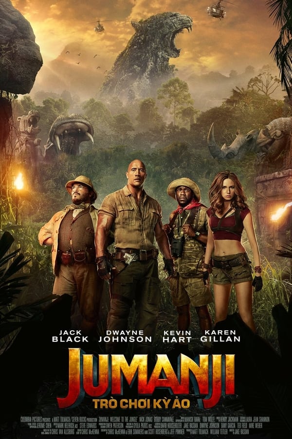 Phim Trò Chơi Kỳ Ảo 2 - Jumanji: Welcome to the Jungle