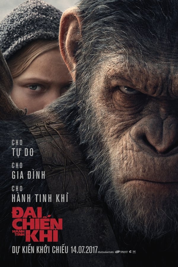 Phim Đại Chiến Hành Tinh Khỉ - War for the Planet of the Apes