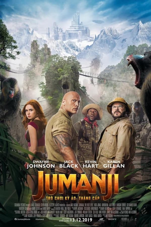 Phim Trò Chơi Kỳ Ảo 3: Thăng Cấp - Jumanji: The Next Level