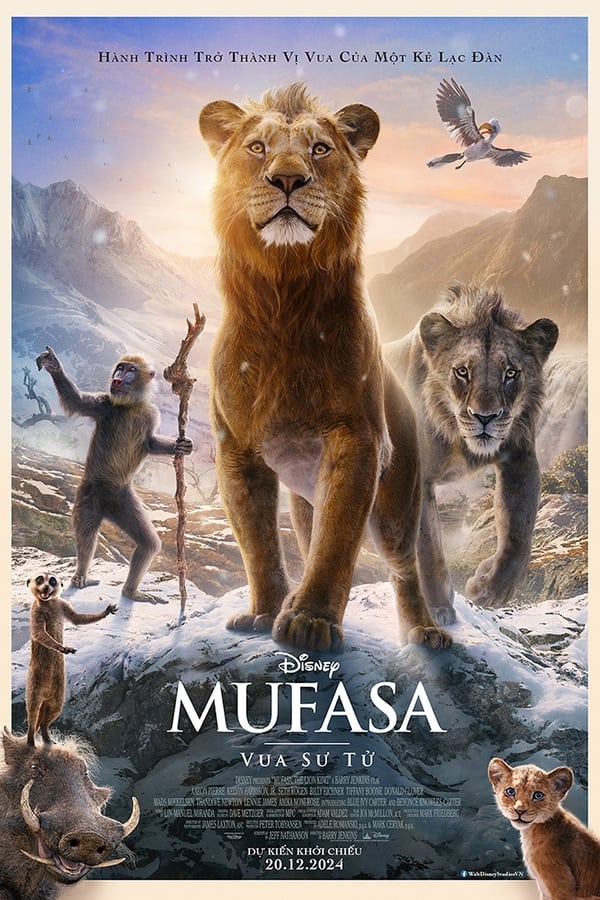 Phim Mufasa: Vua Sư Tử - Mufasa: The Lion King