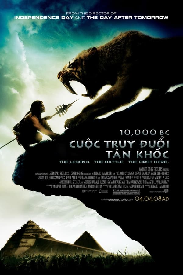 Phim Cuộc Truy Đuổi Tàn Khốc - 10.000 B.C