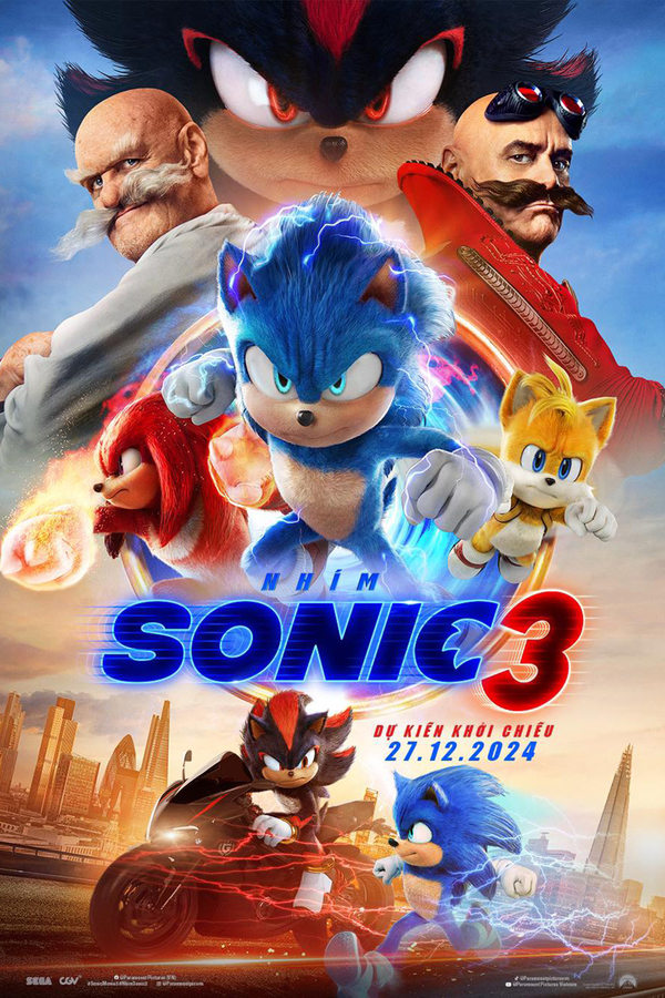 Phim Nhím Sonic 3 - Sonic the Hedgehog 3