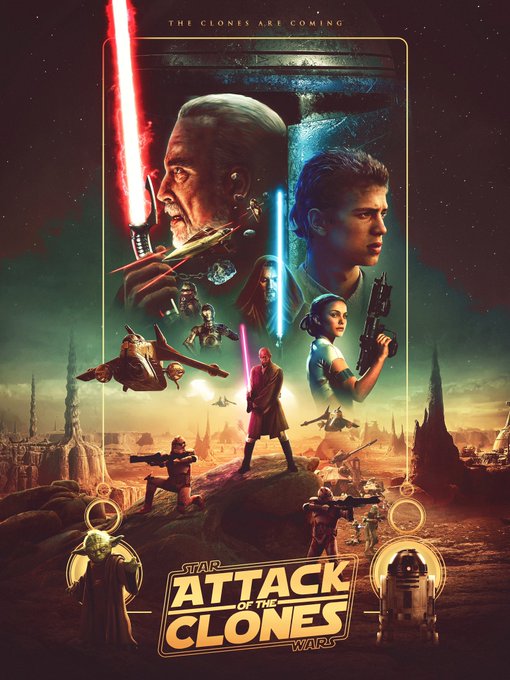 Phim Chiến Tranh Giữa Các Vì Sao 2: Cuộc Tấn Công Của Người Vô Tính - Star Wars II: Attack of the Clones