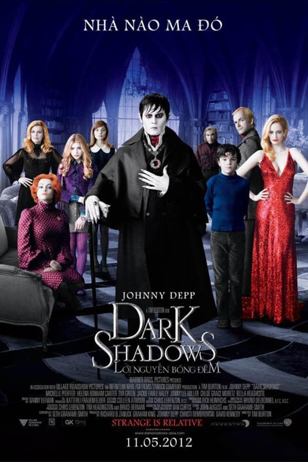 Phim Lời Nguyền Bóng Đêm - Dark Shadows