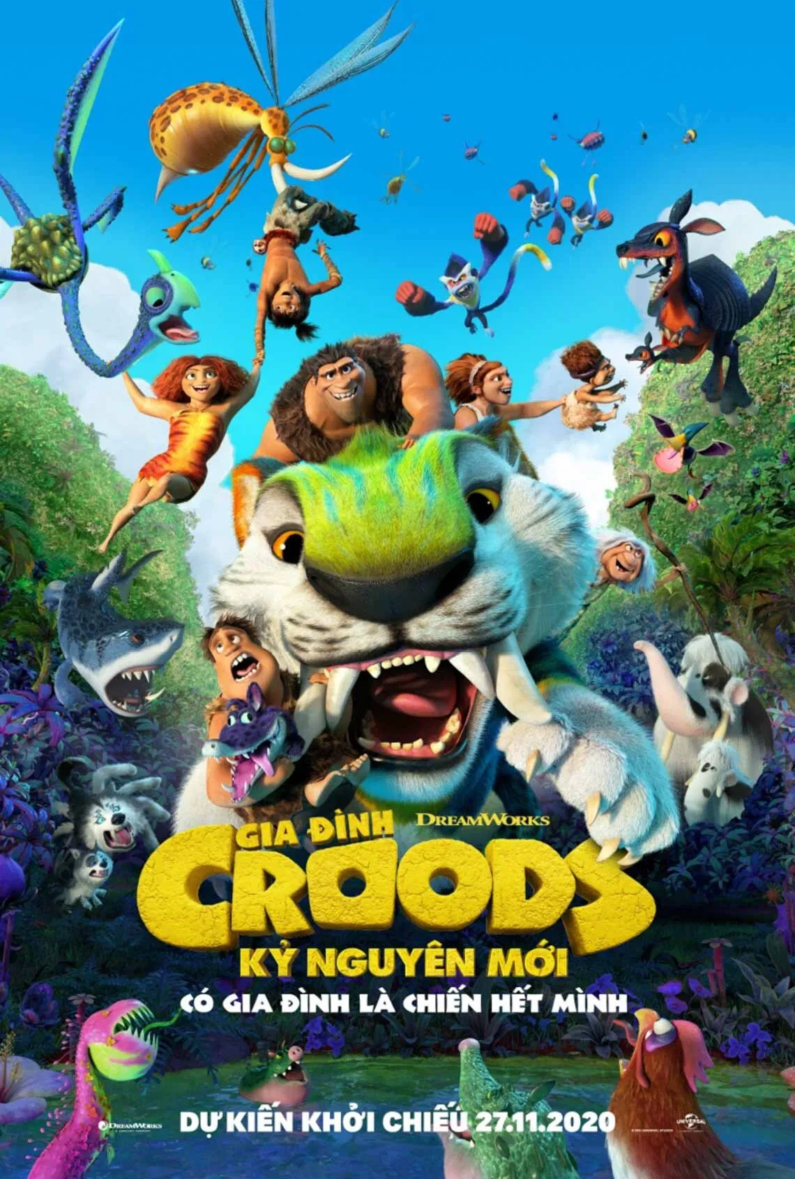 Phim Gia Đình Croods 2: Kỷ Nguyên Mới - The Croods 2: A New Age