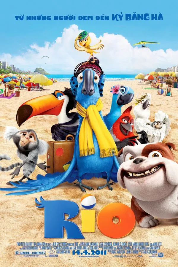 Phim Chú Vẹt Đuôi Dài - Rio