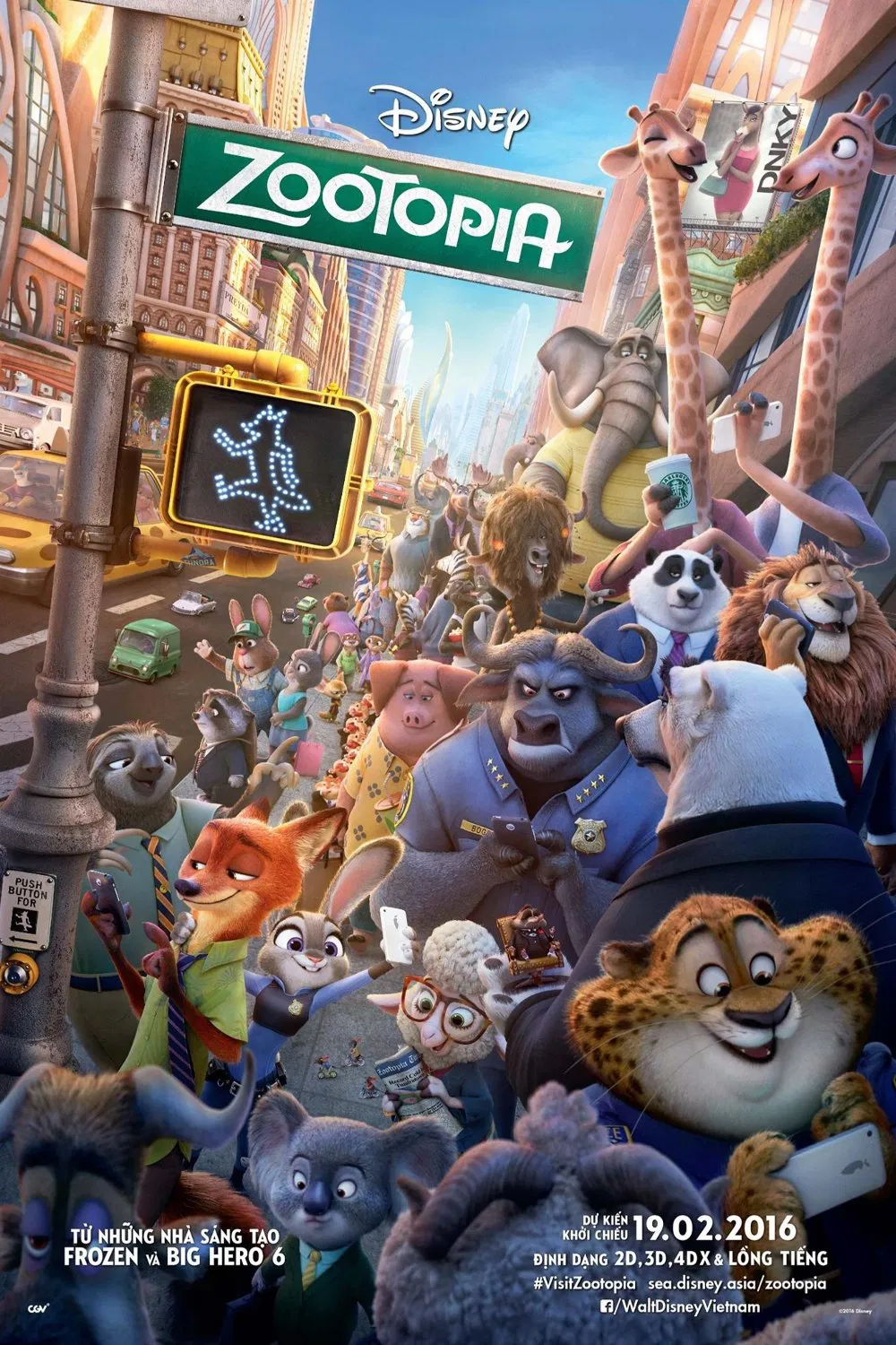 Phim Thành Phố Động Vật: Phi Vụ Động Trời - Zootopia