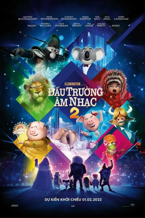 Phim Đấu Trường Âm Nhạc 2 - Sing 2