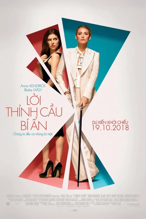 Phim Lời Thỉnh Cầu Bí Ẩn - A Simple Favor